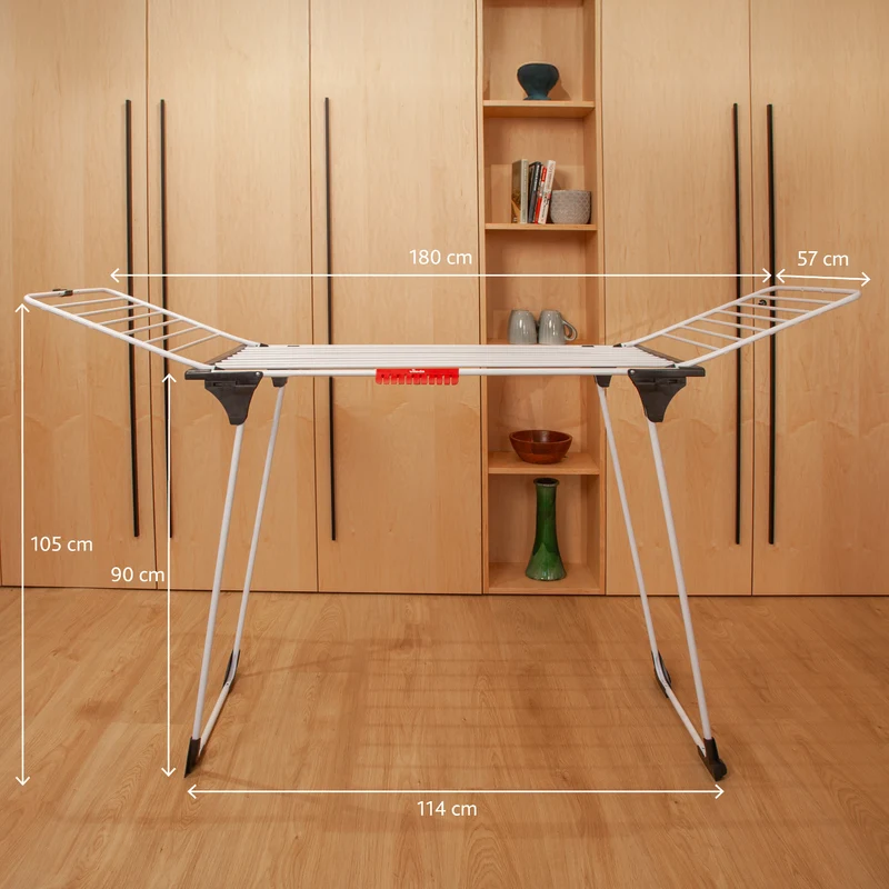 Vileda King standing clothes dryer with thick aluminum lines