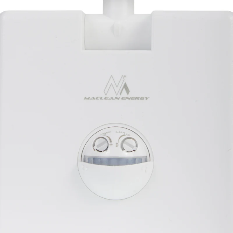 Maclean LED Light with Motion Sensor, PIR Motion Sensor, White, 10W, IP65, 800 lm, Neutral White (4000K) MCE516 W, 2 pieces
