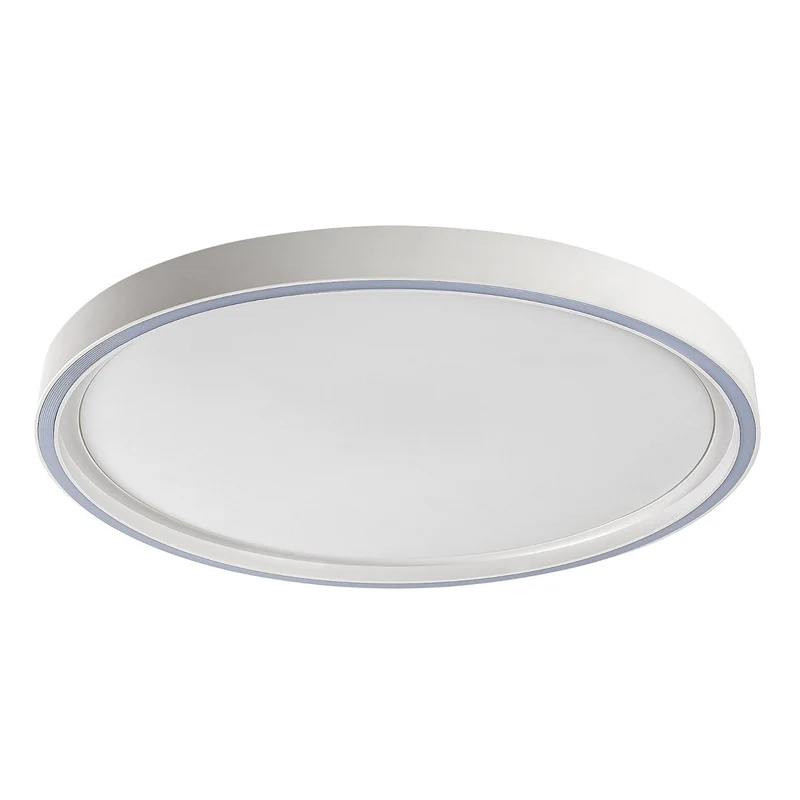 Rabalux Zerina Ceiling Light, 31W, IP40, white, 3000–6500 K, memory function, with remote control, timer function, night light effect, 75086