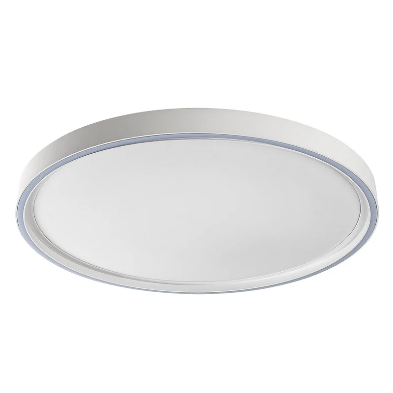 Rabalux Zerina Ceiling Light, 54W, IP40, white, 3000–6500 K, memory function, with remote control, timer function, night light effect, 75087