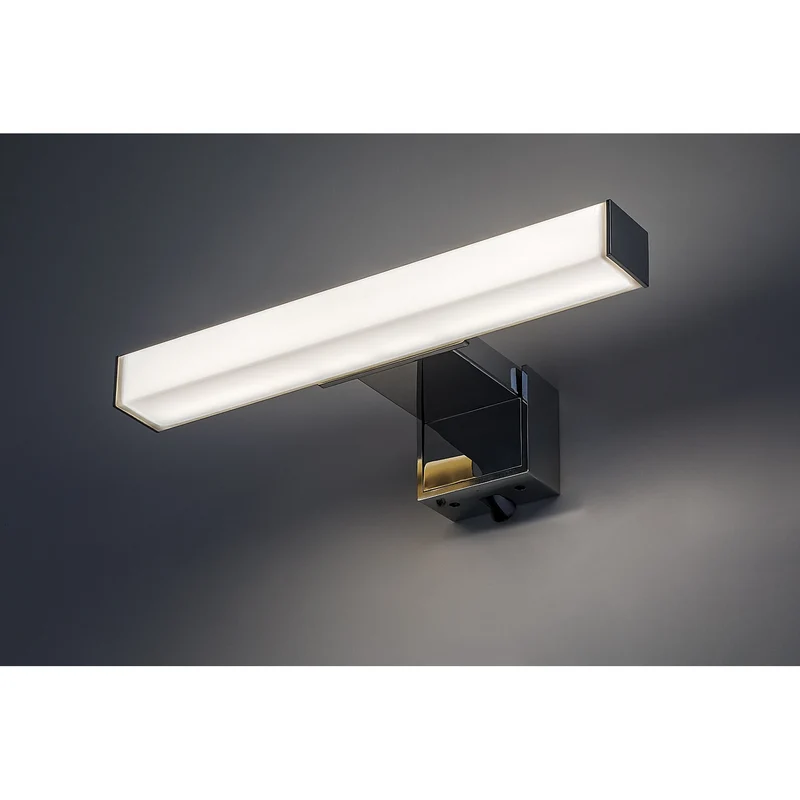 Rabalux Oliro LED 4W Chrome IP44 4000 K Bathroom Light, 75047