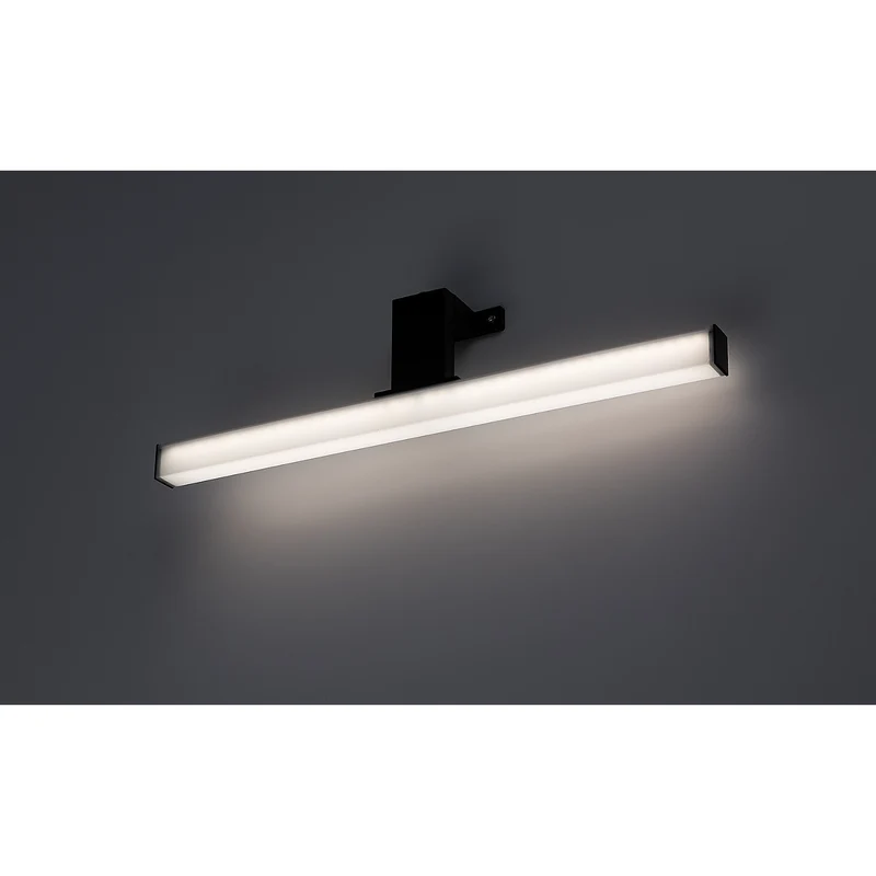 Rabalux Oliro LED 6W Black Bathroom Light, IP44, 4000 K, 75051