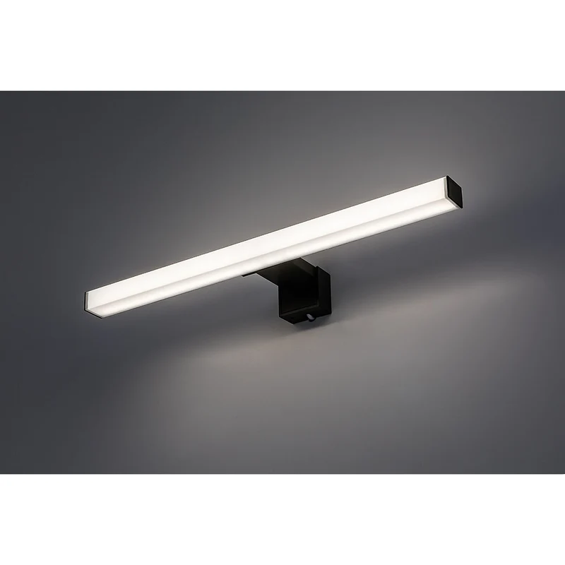 Rabalux Oliro LED 6W Black Bathroom Light, IP44, 4000 K, 75051