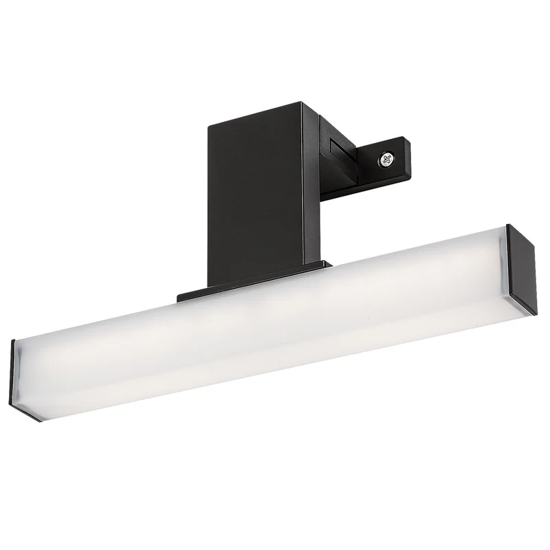 Rabalux Oliro LED 4W Black Bathroom Light, IP44, 4000 K, 75050