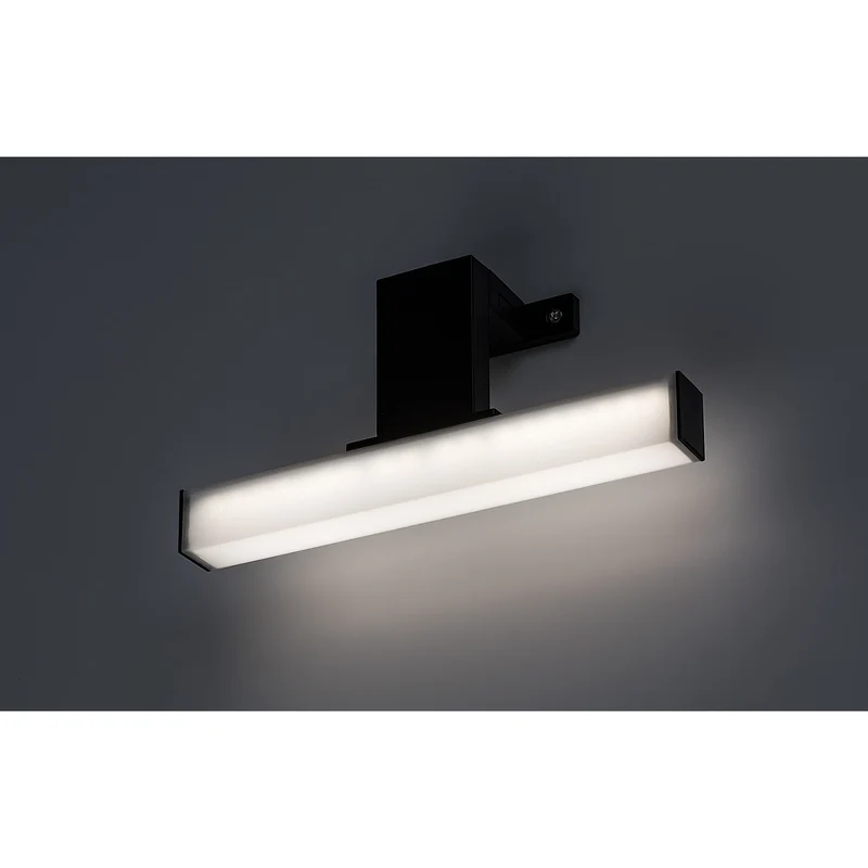 Rabalux Oliro LED 4W Black Bathroom Light, IP44, 4000 K, 75050