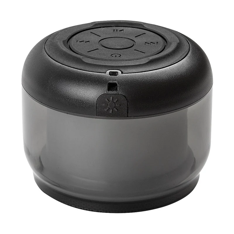 Rabalux Radelia Desk Lamp, Bluetooth Speaker, RGB, Black, IP20, Rechargeable Battery, 76110