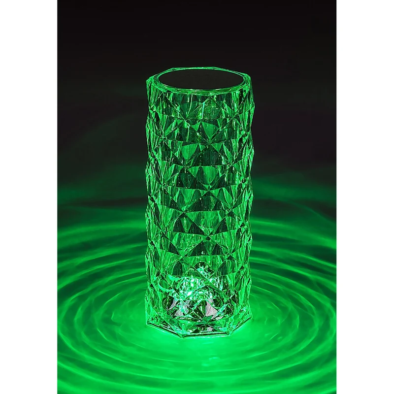 Rabaux decorative lamp, crystal, 1.5W LED, RGB, Siggy
