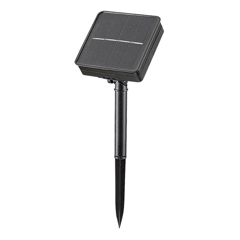 Rabalux Solar Lights, 4 fixtures, outdoor, IP44, black, Ximpu, 2 sets