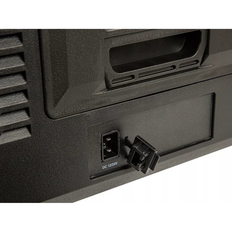 Blow Compressor-Powered Car Cooler, 35L capacity, touchscreen control panel, 12V, 24V, and 230V, USB-C port, 44-208#