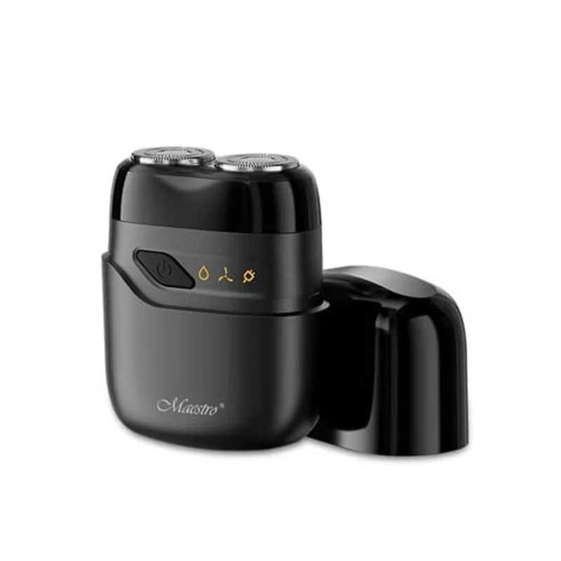 Maestro electric shaver, 2 heads, USB C charging, run time up to 60 minutes, easy cleaning, MR-671