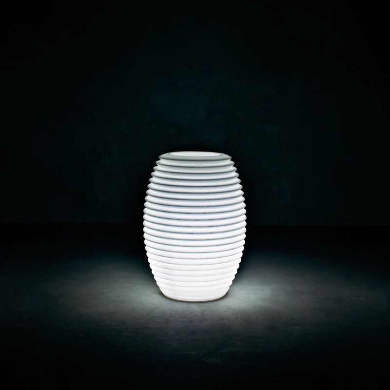 Vase TOP POT HARD with Light by Ron Arad for Serralunga
