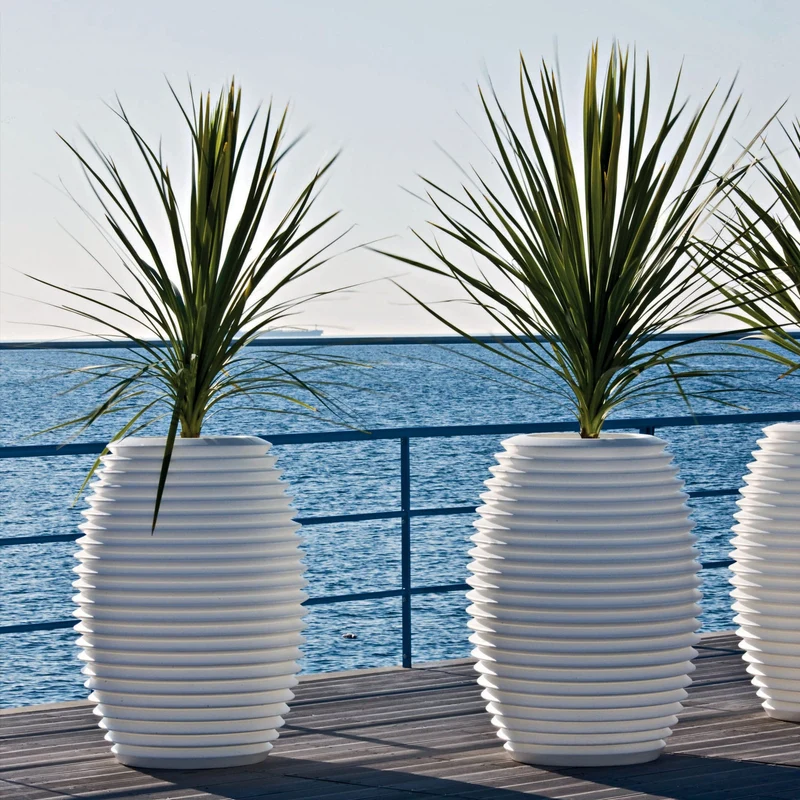 Vase TOP POT HARD with Light by Ron Arad for Serralunga