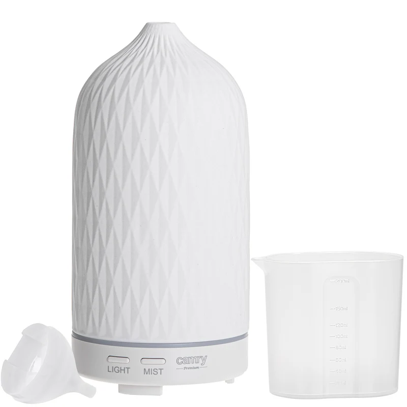 Camry CR 7970 Ultrasonic ceramic aroma diffuser, 100 ml, mood lamp