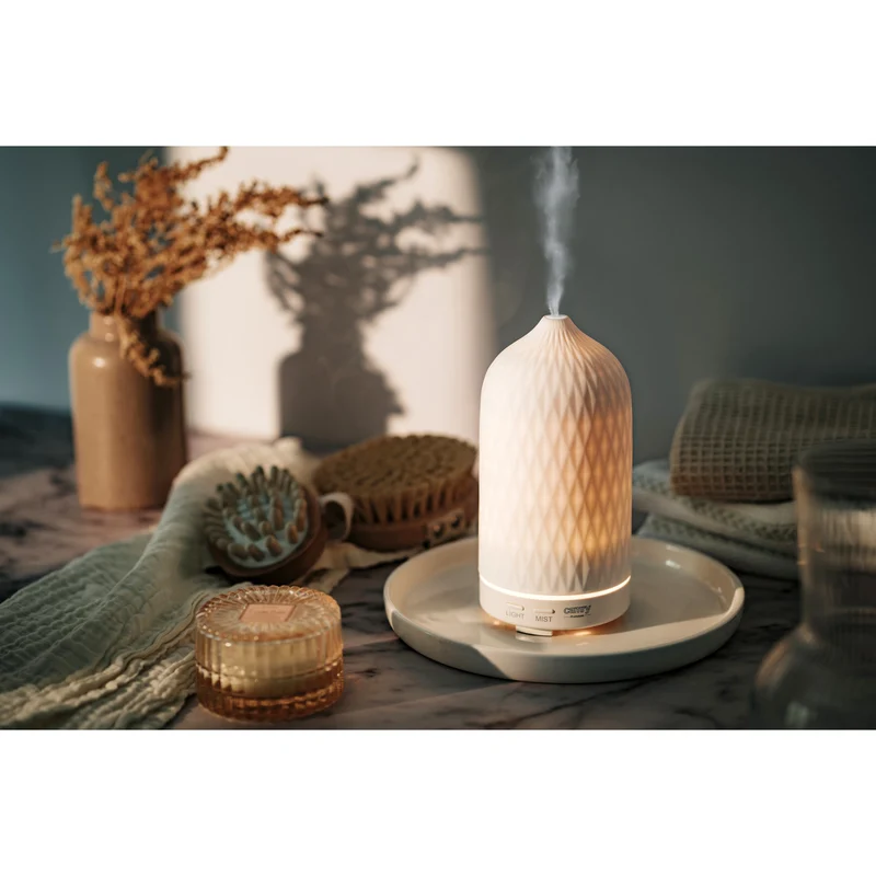 Camry CR 7970 Ultrasonic ceramic aroma diffuser, 100 ml, mood lamp