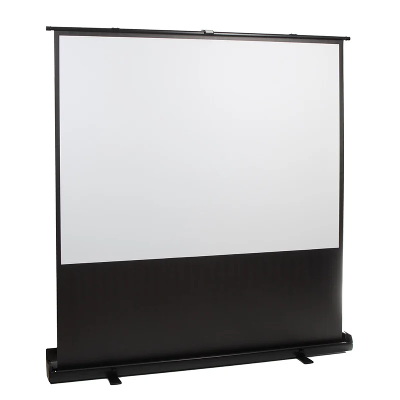Maclean portable projection screen, compact, floor, 66", 16:9, MC-210