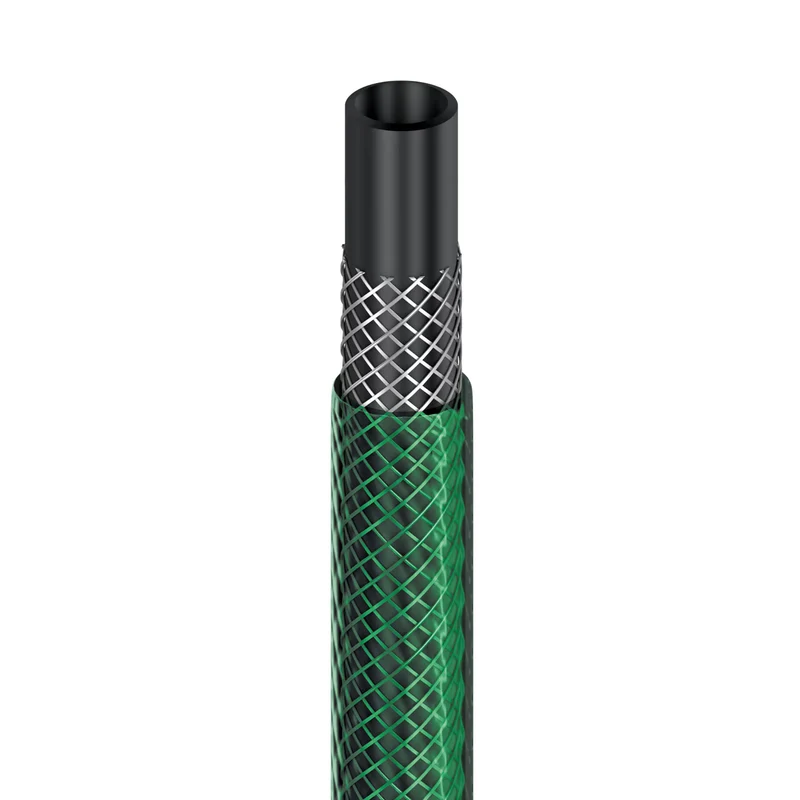 Cellfast Economic 1/2" 10m Garden Hose + Cellfast Gray Hose Hanger + Cellfast Basic 1/2" Straight Sprinkler Set