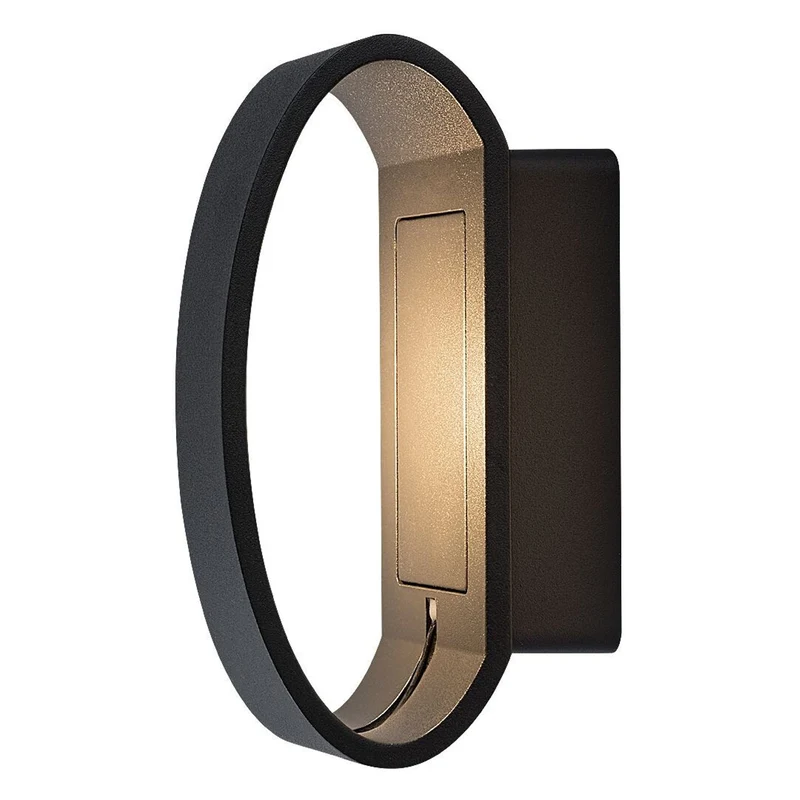 Rabalux Gerla Outdoor Wall Sconce, Anthracite, 9W LED, IP54, 3000 K, 77179