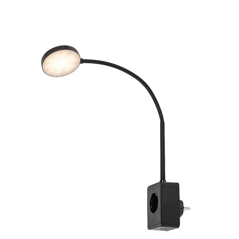 Rabalux Tivro Wall Sconce, 4W LED, Black, IP20, 3 Color Temperature Options: 3000, 4000, 6000, 71284