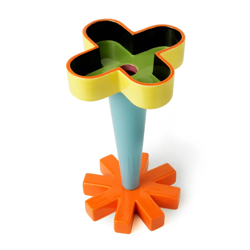Ceramic Vase CROCE PICCOLA by Karim Rashid for Bitossi Ceramiche - Limited Edition