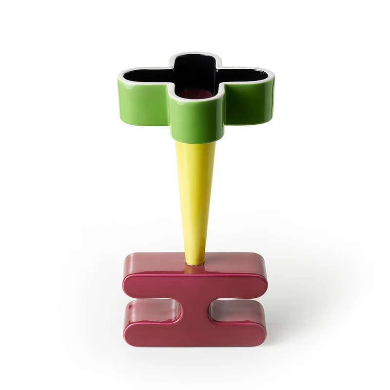 Ceramic Vase CROCE GRANDE by Karim Rashid for Bitossi Ceramiche - Limited Edition