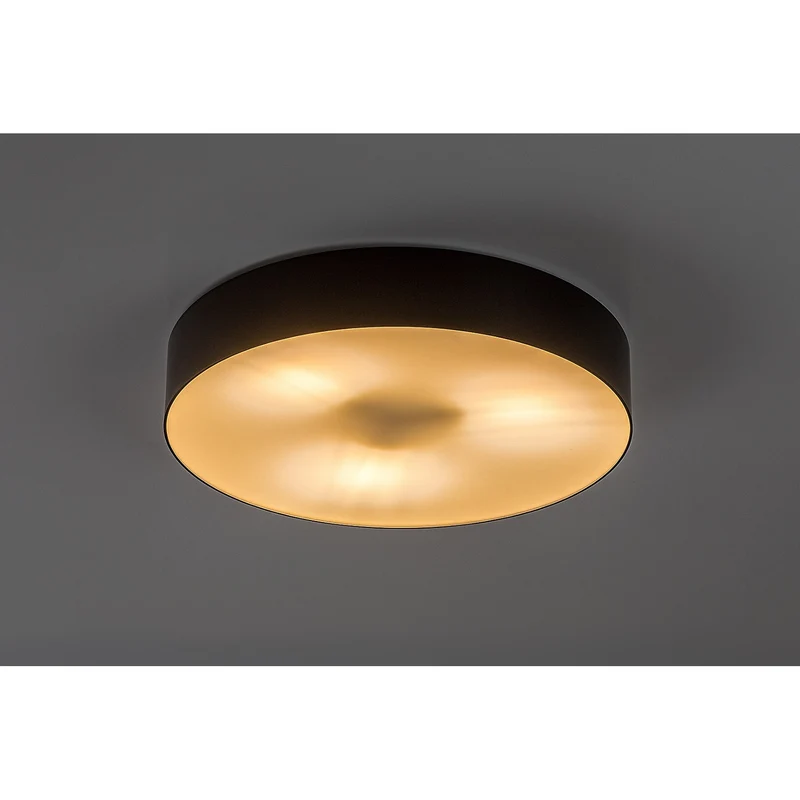Rabalix Dolen Light Fixture, Black, 3x E27, max 9W, IP43, 75066