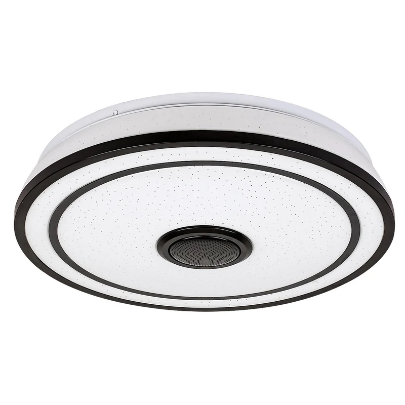Round ceiling lamp Rabalux, 24W LED, RGB, Bluetooth, timer, Nikolaus