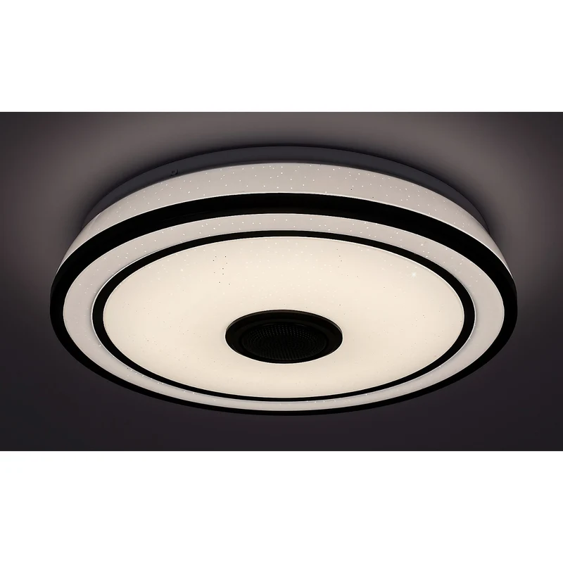 Round ceiling lamp Rabalux, 24W LED, RGB, Bluetooth, timer, Nikolaus