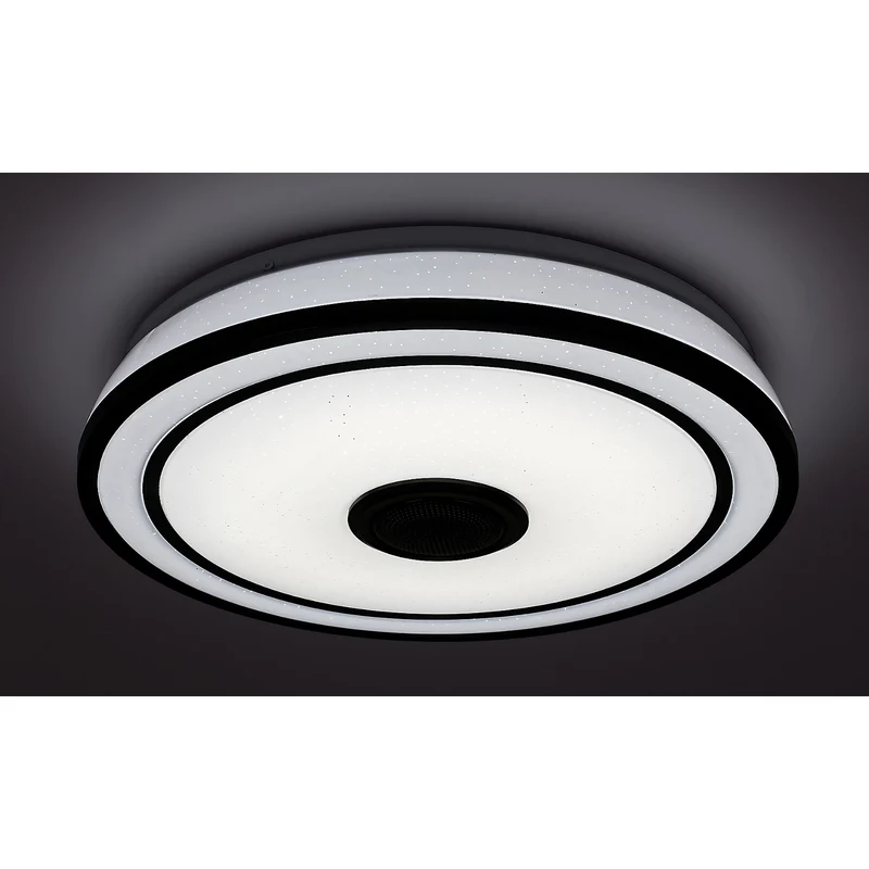 Round ceiling lamp Rabalux, 24W LED, RGB, Bluetooth, timer, Nikolaus