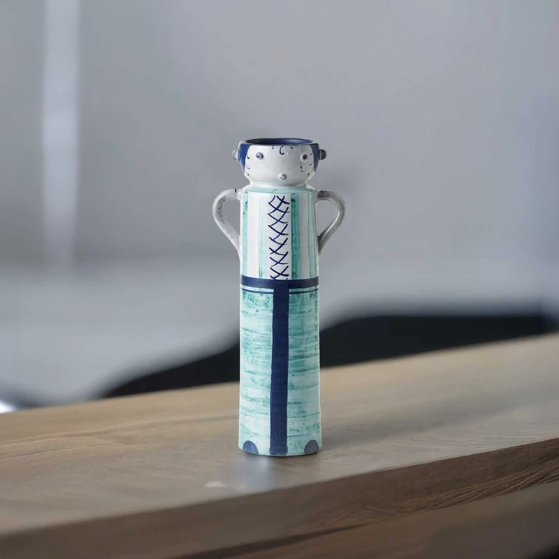 Ceramic Vase FIGURA by Aldo Londi for Bitossi Ceramiche