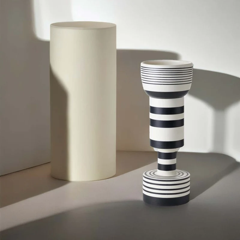 Ceramic Vase VASO CALICE by Ettore Sottsass for Bitossi Ceramiche