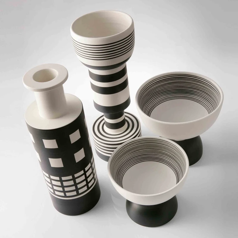 Ceramic Vase VASO CALICE by Ettore Sottsass for Bitossi Ceramiche