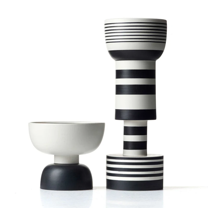 Ceramic Vase VASO CALICE by Ettore Sottsass for Bitossi Ceramiche