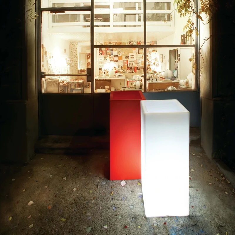 Vase CUBOTTI with Light by Nat Wave for Serralunga