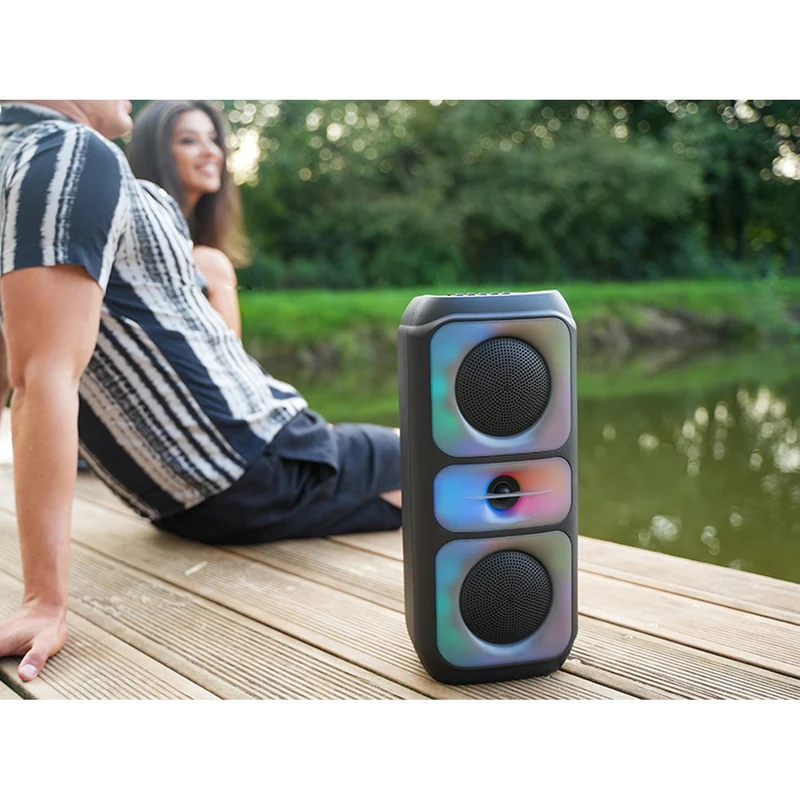Tracer Wireless Speaker, Bluetooth 5.0, 20 W RMS power, karaoke mode, microphone, Powervox P2 TWS