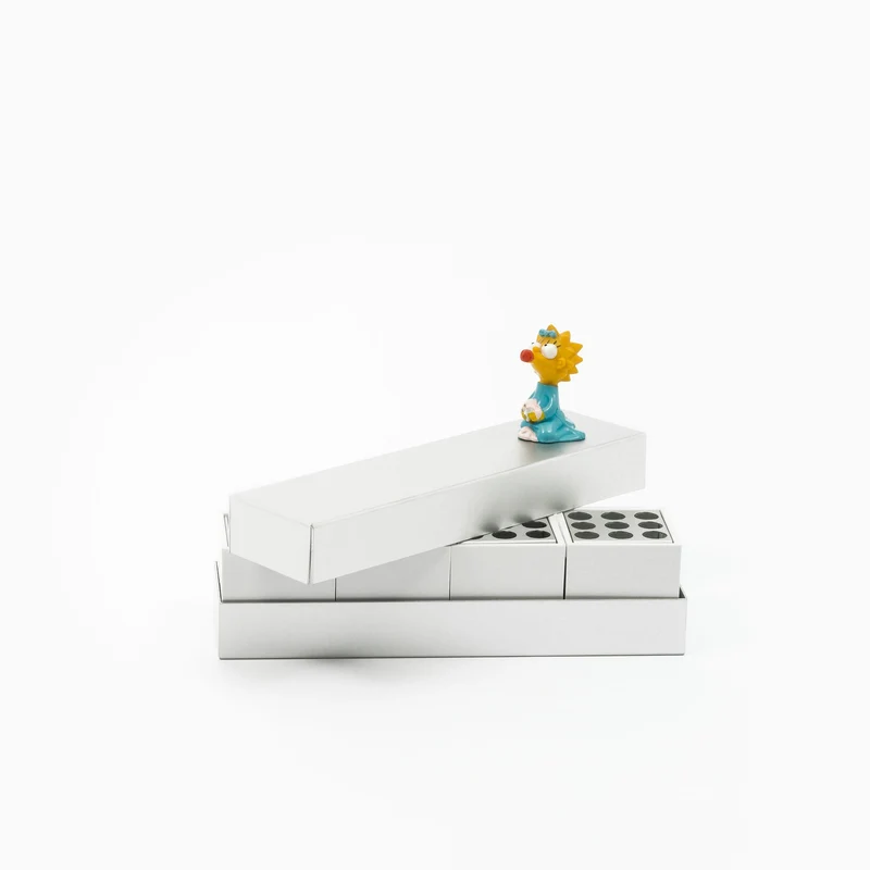 Aluminum Desk Set CANARIE by Bruno Munari