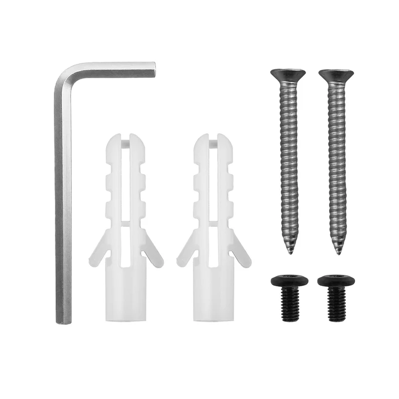 Maclean Horizontal Wall-Mounted Bike Rack, steel, max. load 30 kg, adjustable angle, MC-172, 4 pieces