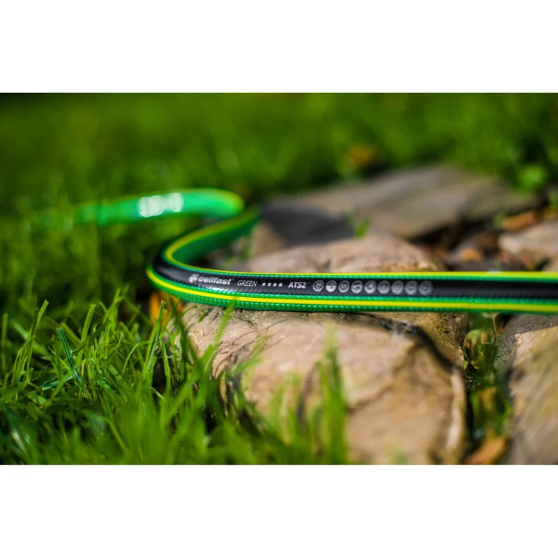 CELLFAST GREEN 15-102 Garden Water Hose 5-Layer Irrigation 30 Bar ATS2 1/2" 20m