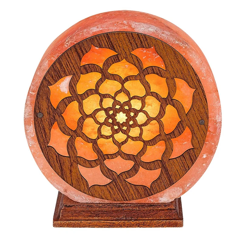 Rabalux salt lamp, E14 thread, orange, IP20, Mandali