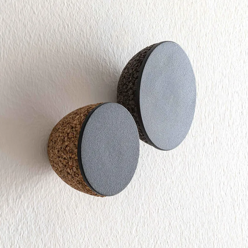 Wall Hook POINT 9 Set of Two by Jari Franceschetto for Suber