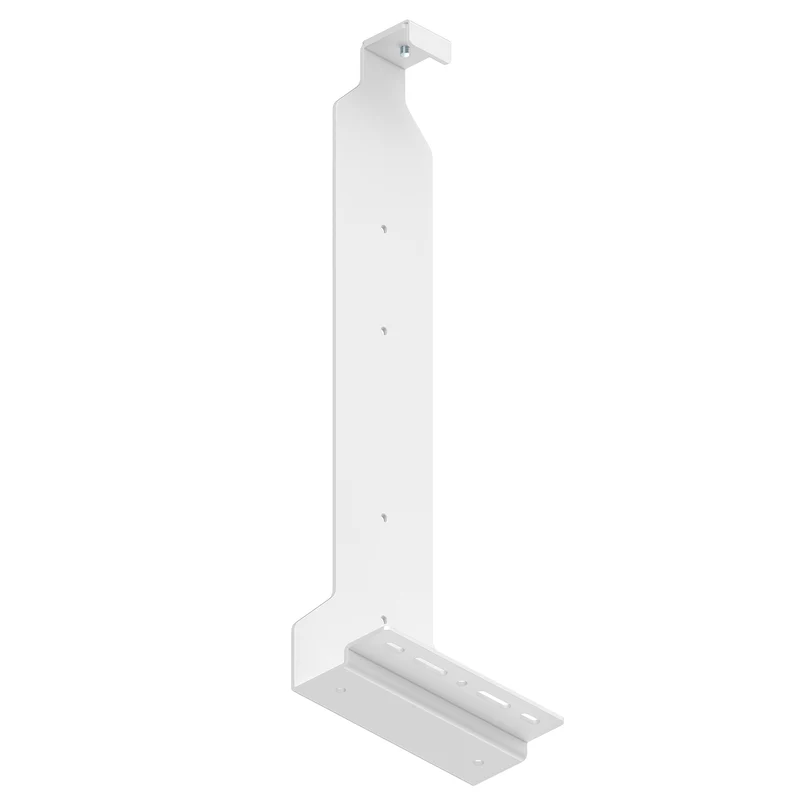 Stand wall mount white PS5 with pad holder, 10kg max,RS181 + Stand wall mount white for Playstation 5 console, 10kg max, NanoRS RS180