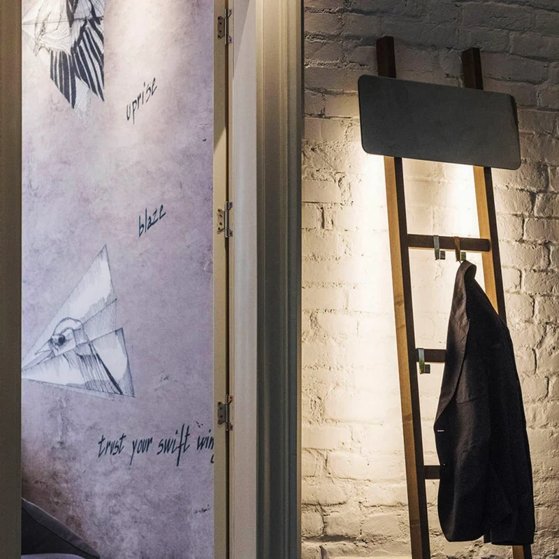 Backlit Clothes Rack ALLA SCALA by Claudio Bitetti for Mogg