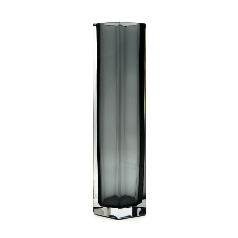 Murano Glass Vase HEXAGONAL XL by Alessandro Mandruzzato