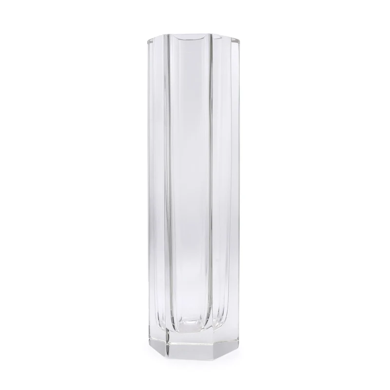 Murano Glass Vase HEXAGONAL XL by Alessandro Mandruzzato