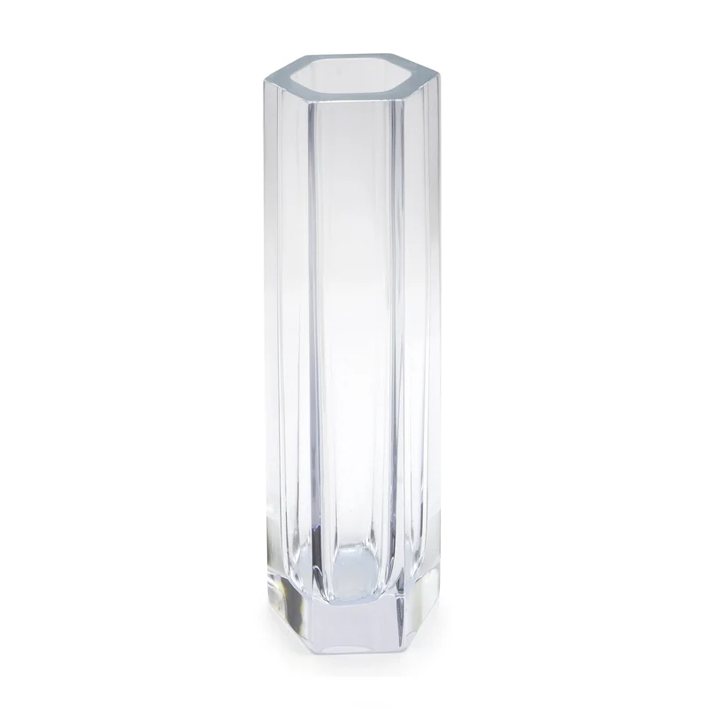 Murano Glass Vase HEXAGONAL XL by Alessandro Mandruzzato