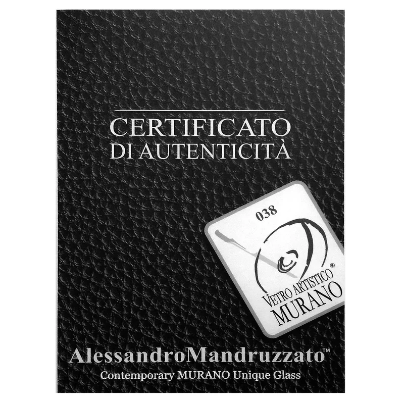 Murano Glass Vase GOCCIA XL by Alessandro Mandruzzato