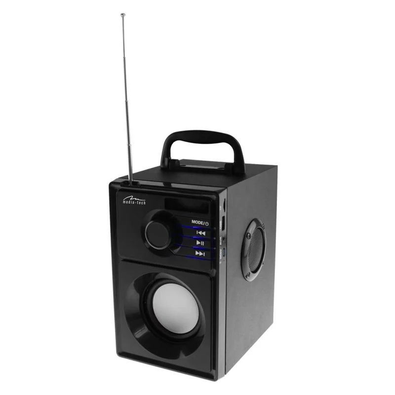 Media-Tech wireless speaker, Bluetooth 5.1, FM radio, AUX, RMS 15W, MT3179