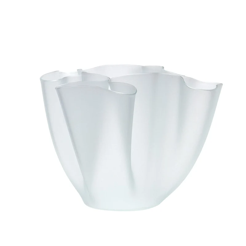 Glass Vase CARTOCCIO by Pietro Chiesa for FontanaArte
