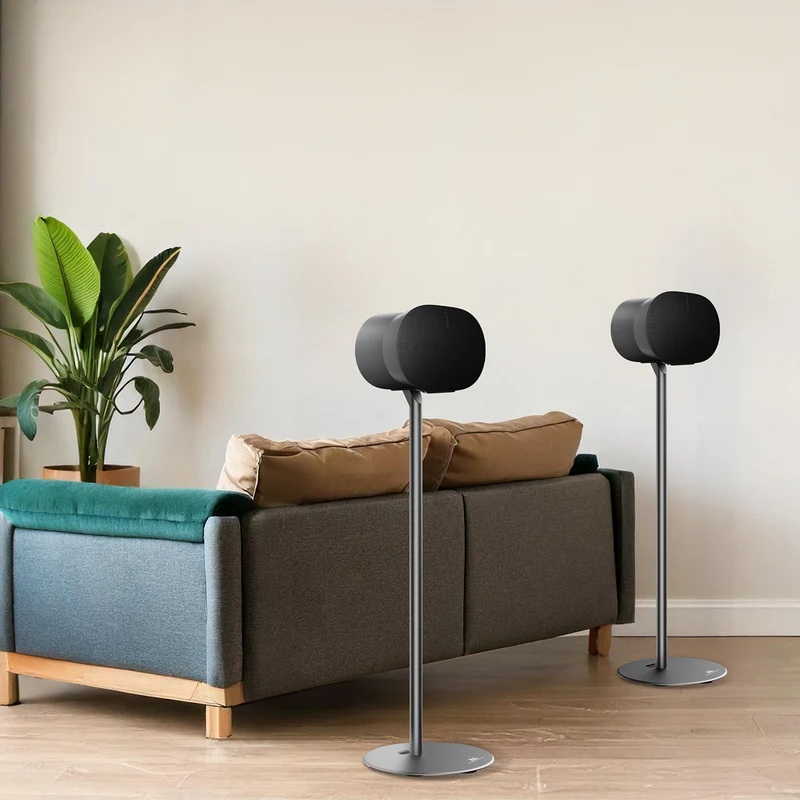 Maclean MC-995 Floor Stands for Sonos® ERA 300 – Sleek and Sturdy Design