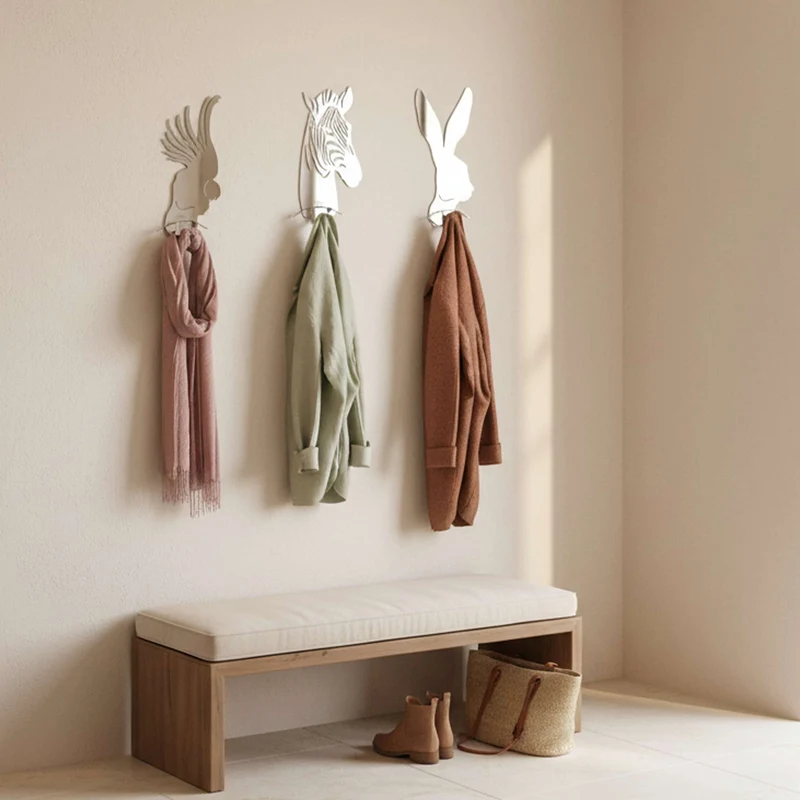 Wall-Mounted Clothes Hanger CACCIA GROSSA by Lettera G