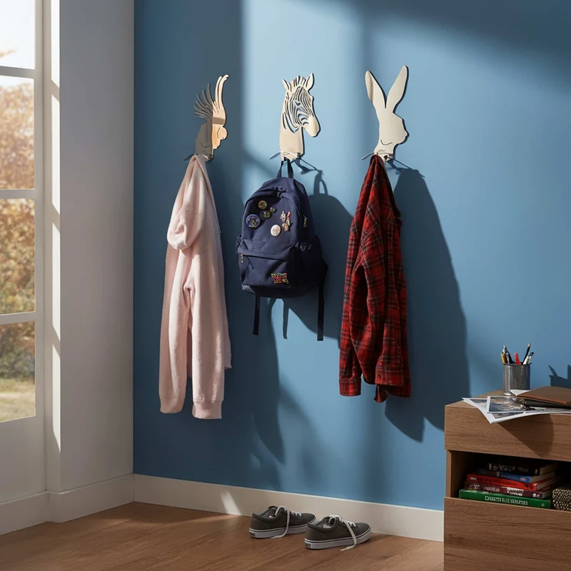 Wall-Mounted Clothes Hanger CACCIA GROSSA by Lettera G
